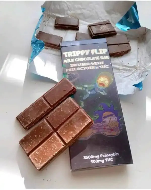 Buy Trippy Flip Chocolate bar. Made with premium ingredients, Buy Trippy Flip aims to bring you the best and purest psychedelic experiences.