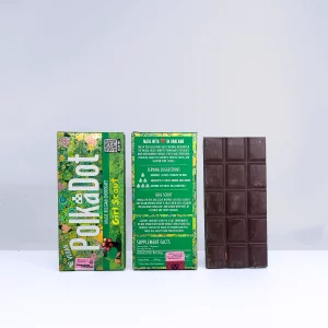The delicious Polkadot Girl Scout Belgian Chocolate Bar will satisfy all of your sweet cravings and will be a divine treat for your taste buds.