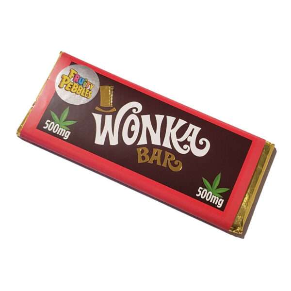 Wonka Bar-500mg. Regular price Sale price $16.00. Unit price / per. Title. Chocolate Bar-500mg. Fruity Pebbles-500mg. Chocolate Bar-500mg - $16.00 USD ...
